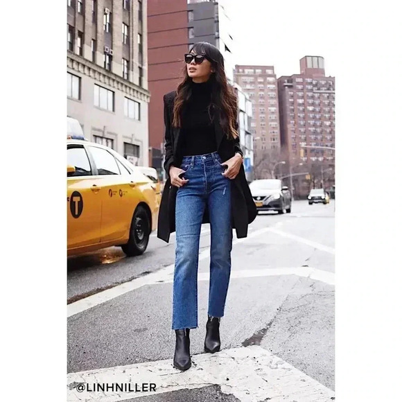 NWT Lulus Captain's Blog Black Double-Breasted Coat/Dress in  Black Size M - Picture 6 of 15